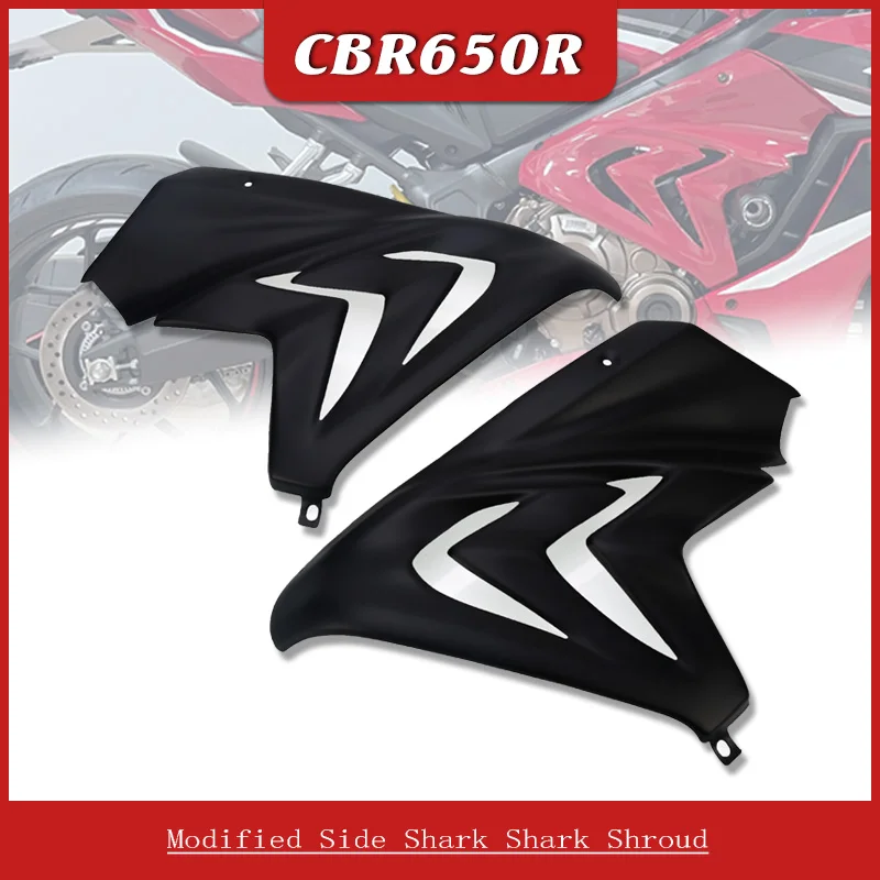 

Motorcycle Shark Shell Shroud Surrounds Side Fairing Panel Frame Guard Protector Cover For HONDA CBR650R CBR 650R 2019-2022