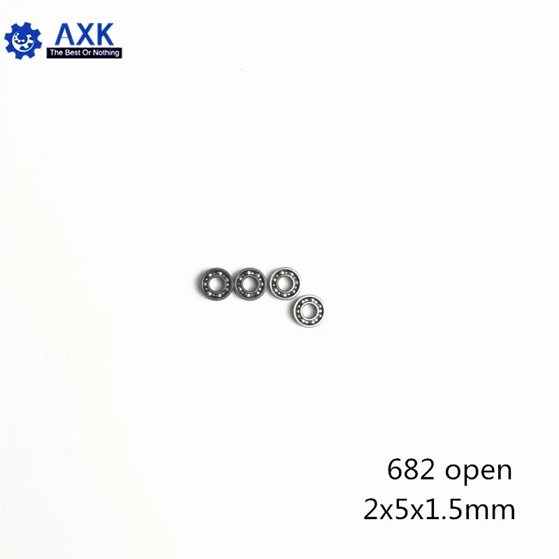 682 OPEN Bearing ABEC-1 (10PCS) 2x5x1.5mm 618/2 Miniature Radial 682 Ball Bearings