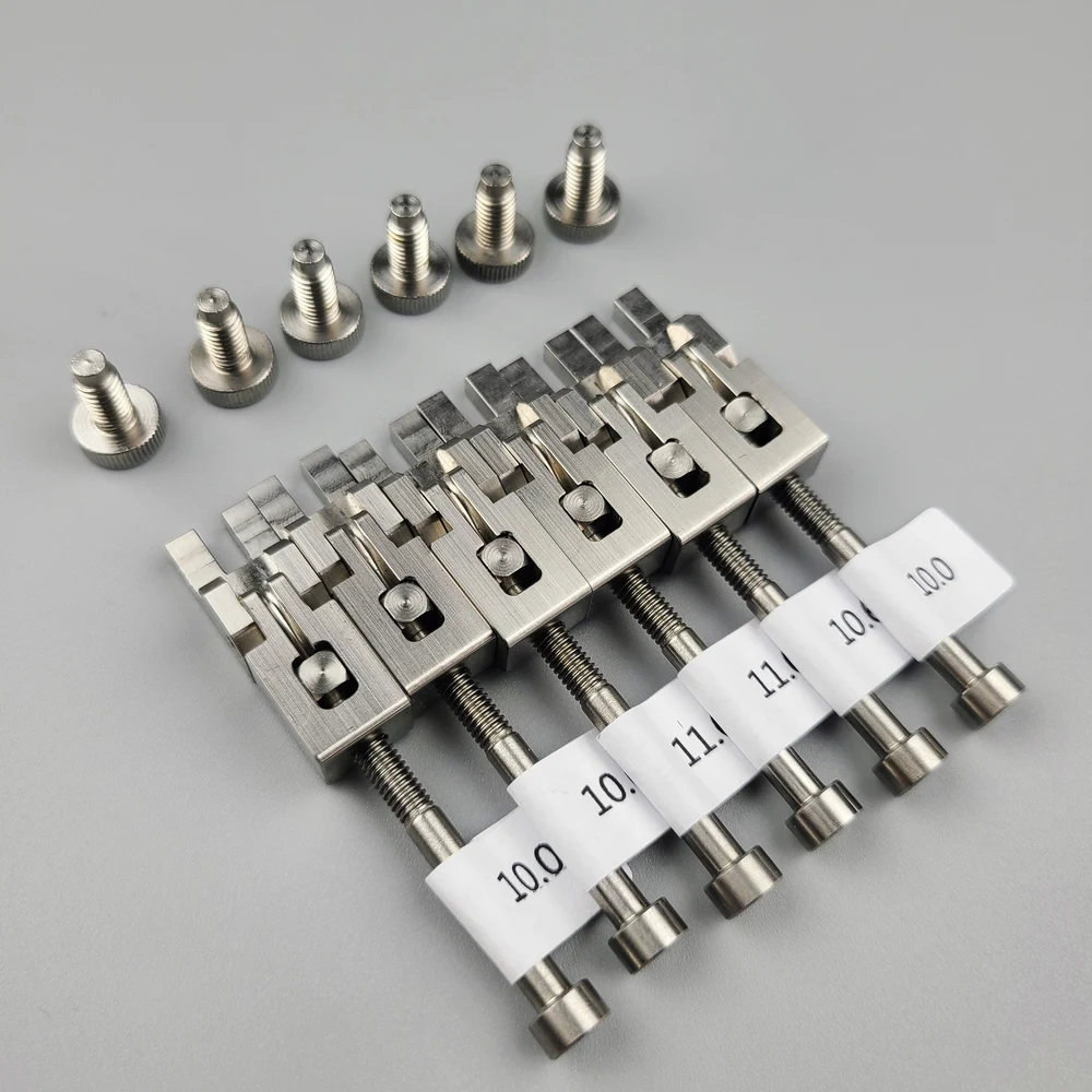 【Made in Japan】1 Set ( 6/7 PCS ) Electric Guitar Bridge Stainless Steel Saddle For FR Floyd Rose Tremolo System Bridge Saddles