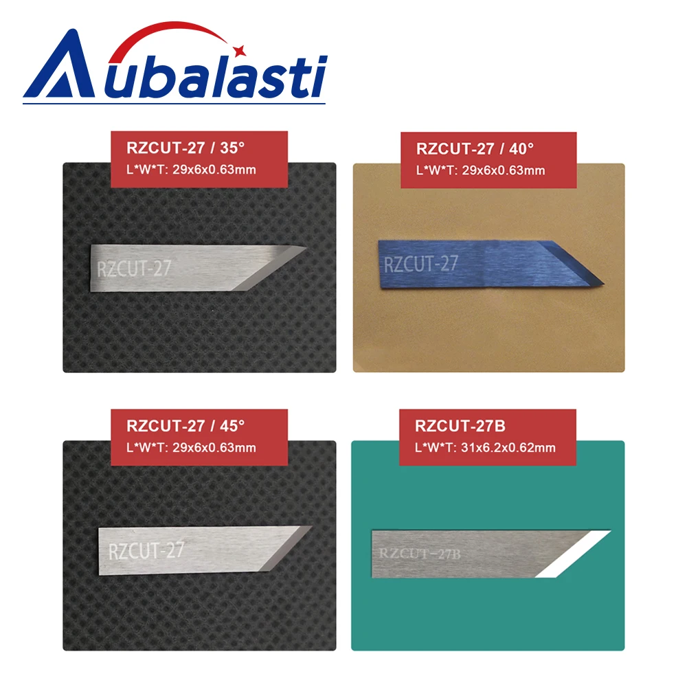 Aubalasti RZCUT 01-39 Tungsten Steel Blade Vibration Knife Cutter Blade for CNC Vibration Knife Cutting Machine Suitable
