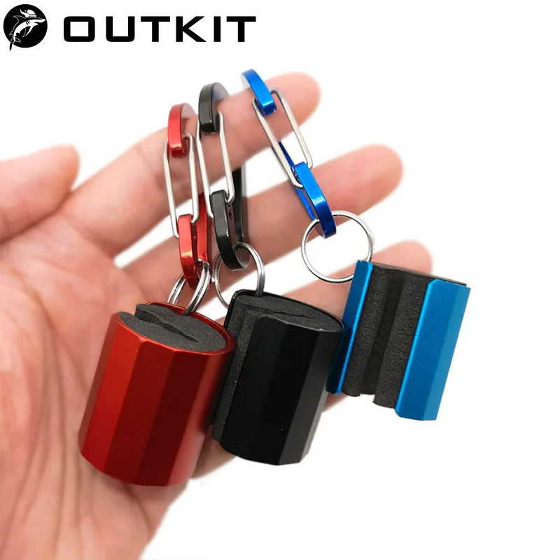 OUTKIT New Fishing Rod Holder Lure Portable BFS Aluminum Alloy Fly Fishing Tackle Quick Rod Assistant Tools