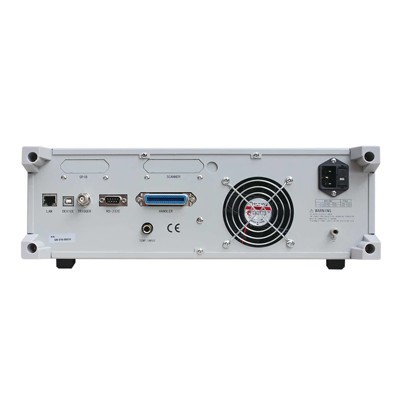 TH2838H LCR Tester 20Hz-2MHz DC Bias 0-40V Component Checking Machine