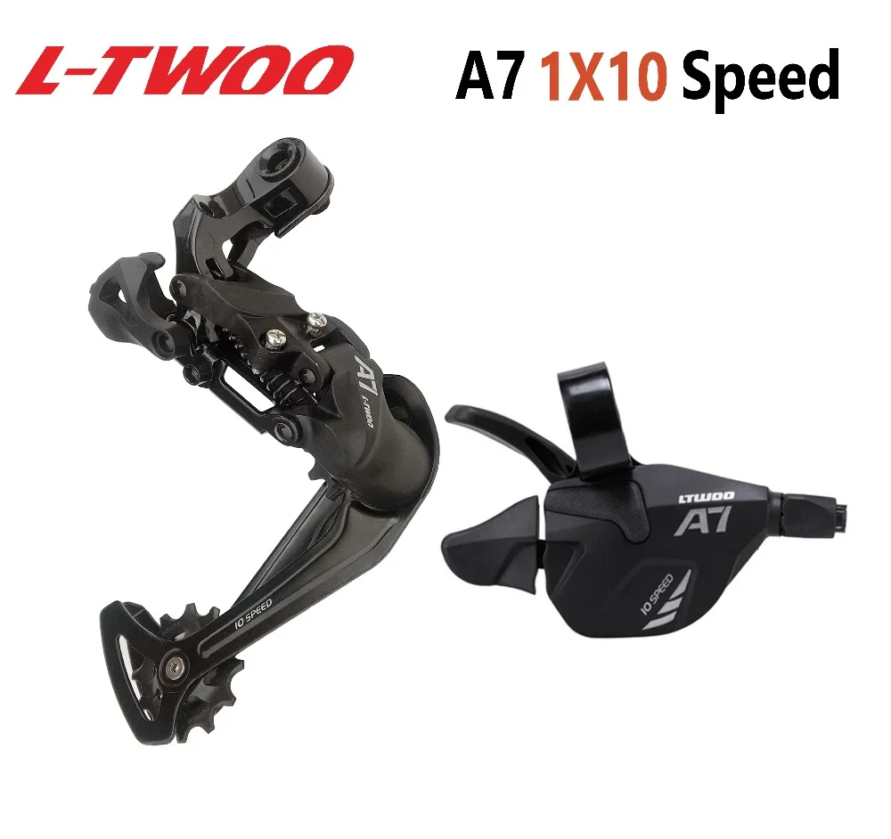 MTB Mountain Bike 1X10 Speed Groupset Shifter Rear Derailleur 10s 11-42/46/50T K7 Cassette X10 Chain For parts m610 x5 x7 m610