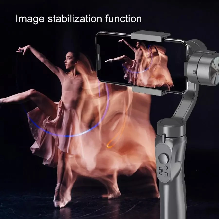 phone stabilizer H4 3 Axis Handheld Anti-shake Mobile Phone Gimbal Stabilizer for Cellphone Smartphone Action Stabilizer Gimbal