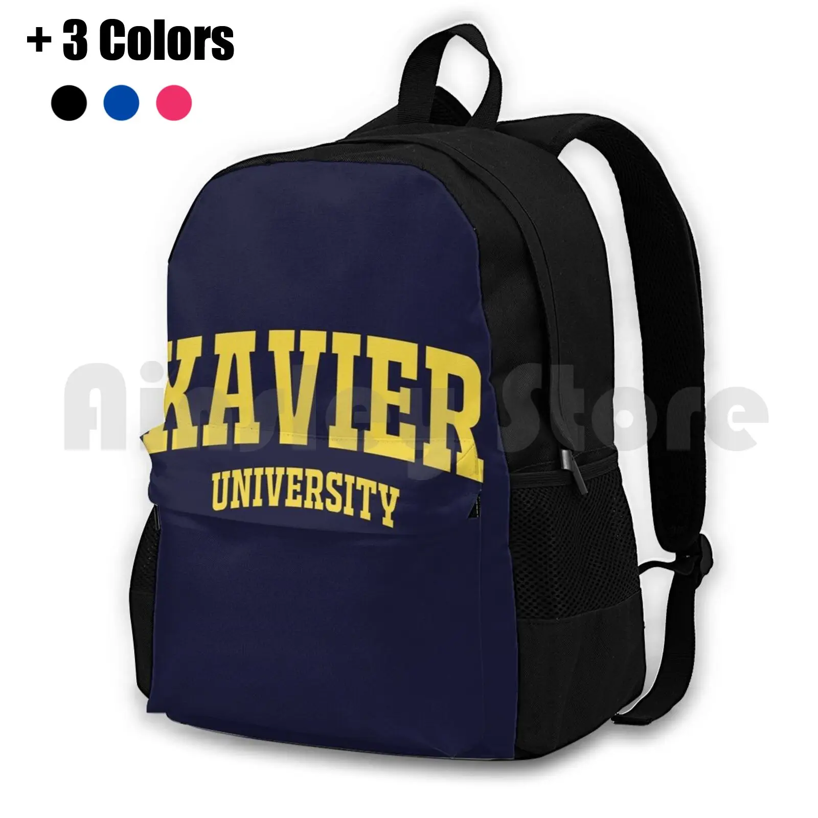 Xavier University School Outdoor Hiking Backpack Waterproof Camping Travel X Men Superhero Cyclops Charels Xavier Professor X