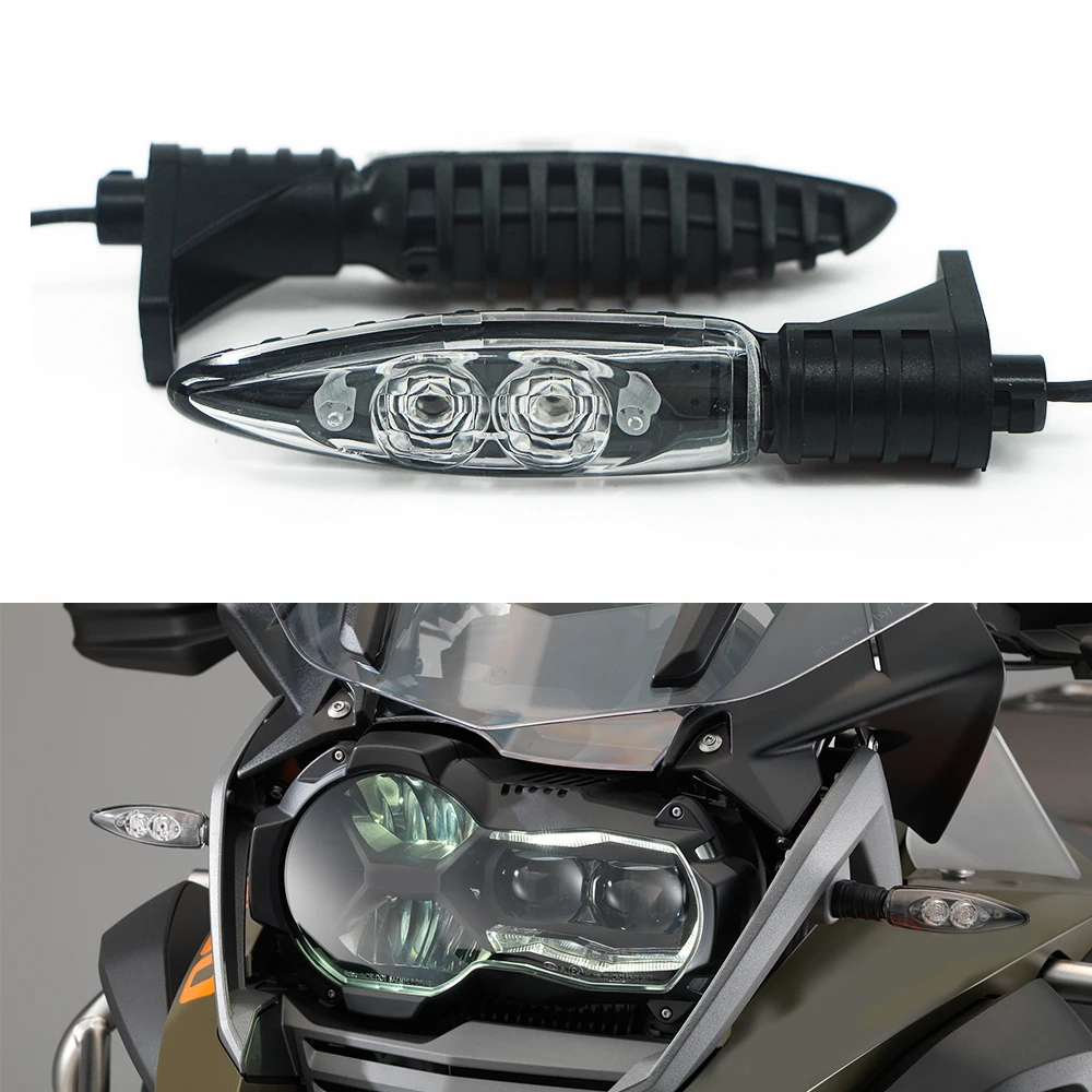 

Motorcycle Indicator Light Blinker Front Turn Signals LED For BMW R1250GS adv GS1200 Adventure f750gs f850gs R1200GS