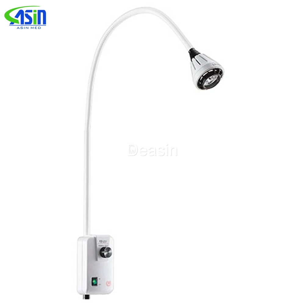 LED 9W Table Wall Guide Rail Clip Surgical Medical Examination Light Lamp Gynaecology Dental Oral ENT PET Beauty