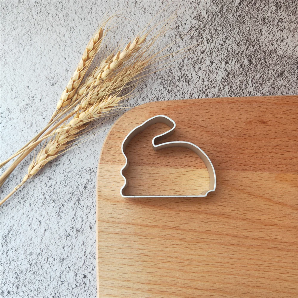Formine Per Biscotti Pasqua 8 Pezzi: Coniglio, Pulcino, Uovo E Farfalla In Acciaio Inox - Idee Regalo Fai Da Te Per Decorazioni Pasquali - 2