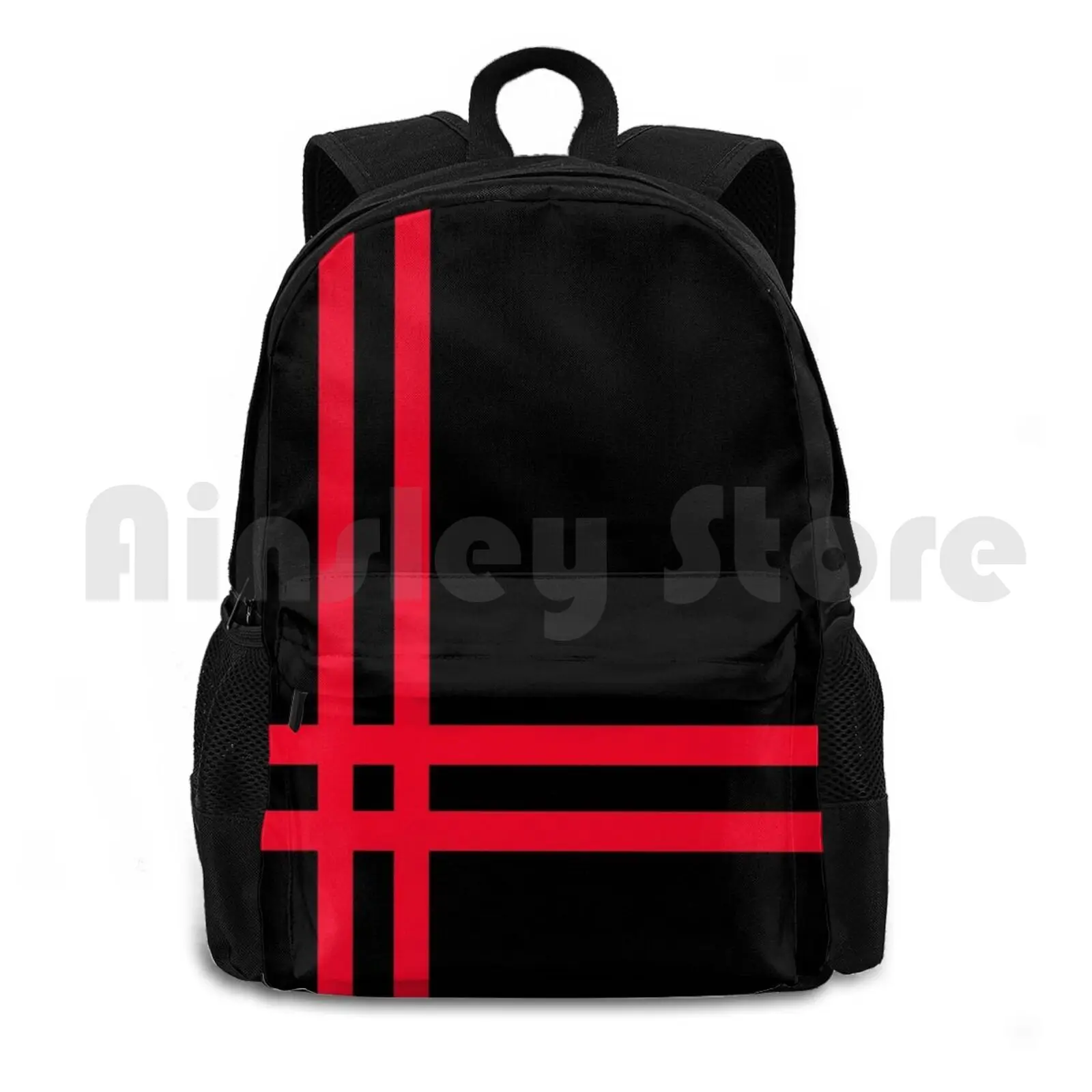 Telekon Style Numan Stripes Outdoor Hiking Backpack Riding Climbing Sports Bag Gary Numan Numan Tubeway Army Replicas 1979