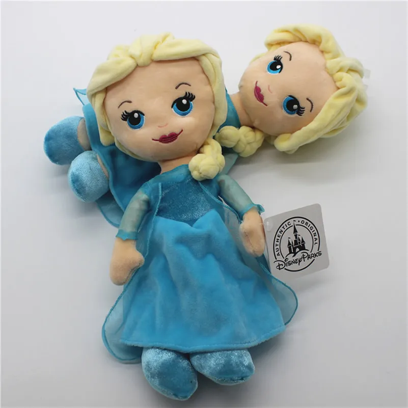 30CM Frozen Elsa Snow Queen Princess Doll Plush Toys Stuffed Kids Girl Toys Birthday Christmas Gift