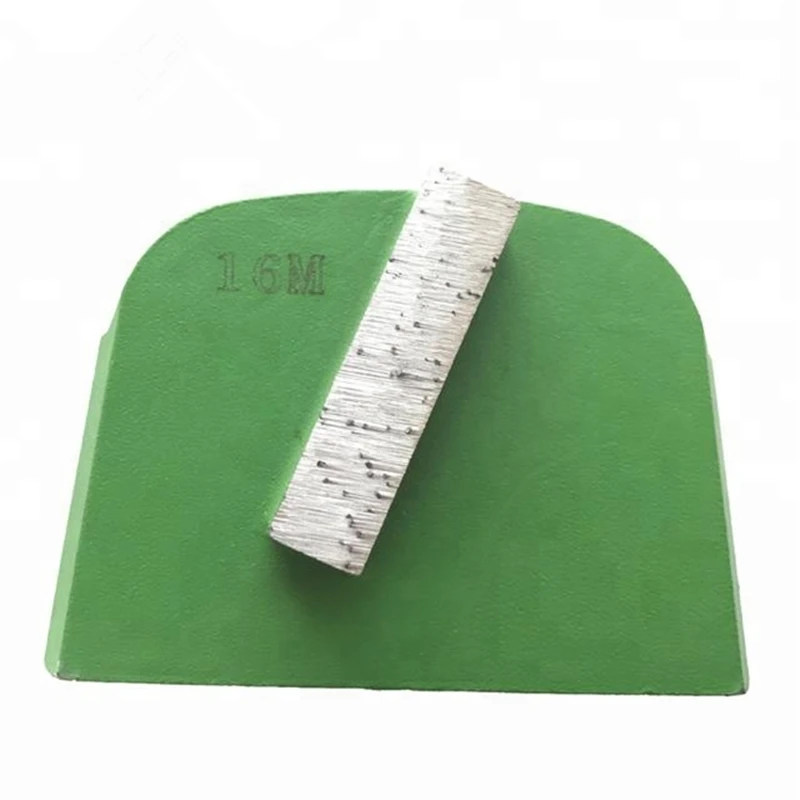 LAV04 Metal Bond Diamond Grinding Disc Single Segment Lavina Grinding Shoes Polishing Pads for Concrete Floor Renovation