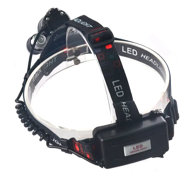 TMWT Powerful 5W XL-T6 & Side light 3W L2 USB Rechargeable Headlamp UV & White LED.Headlight For fishing and outdoor camping