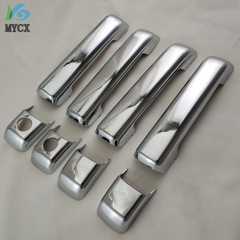 

For Volkswagen MK3/A3 Golf 1991-1997 High-Quality ABS Car Chrome The door handle bowl Covers ABS Chrome Accessories Stickers 8pc