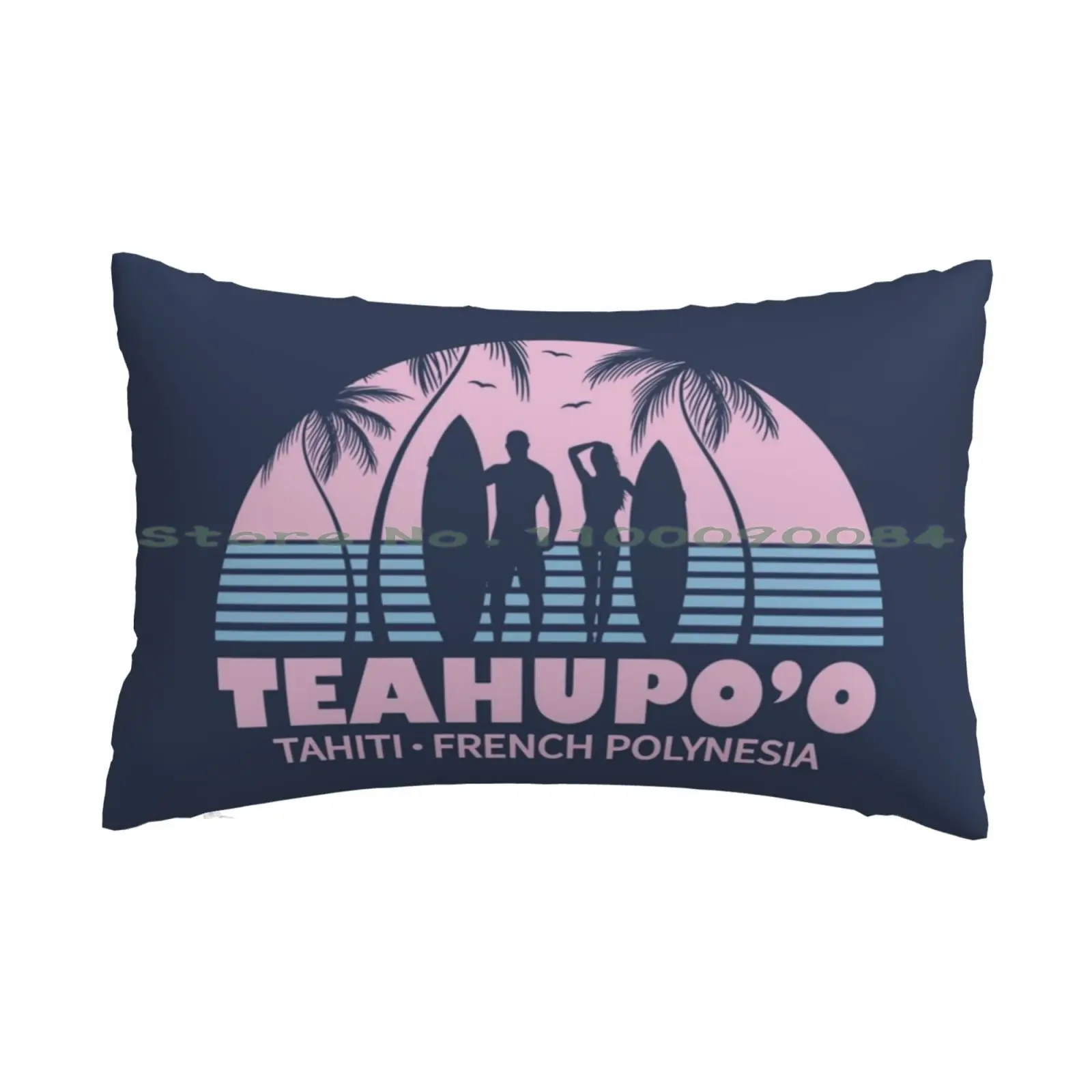 Teahupoo Tahiti French Polynesia Popular Summer Surf Spot Pillow Case 20x30 50*75 Sofa Bedroom Persepolis Minimal Movie