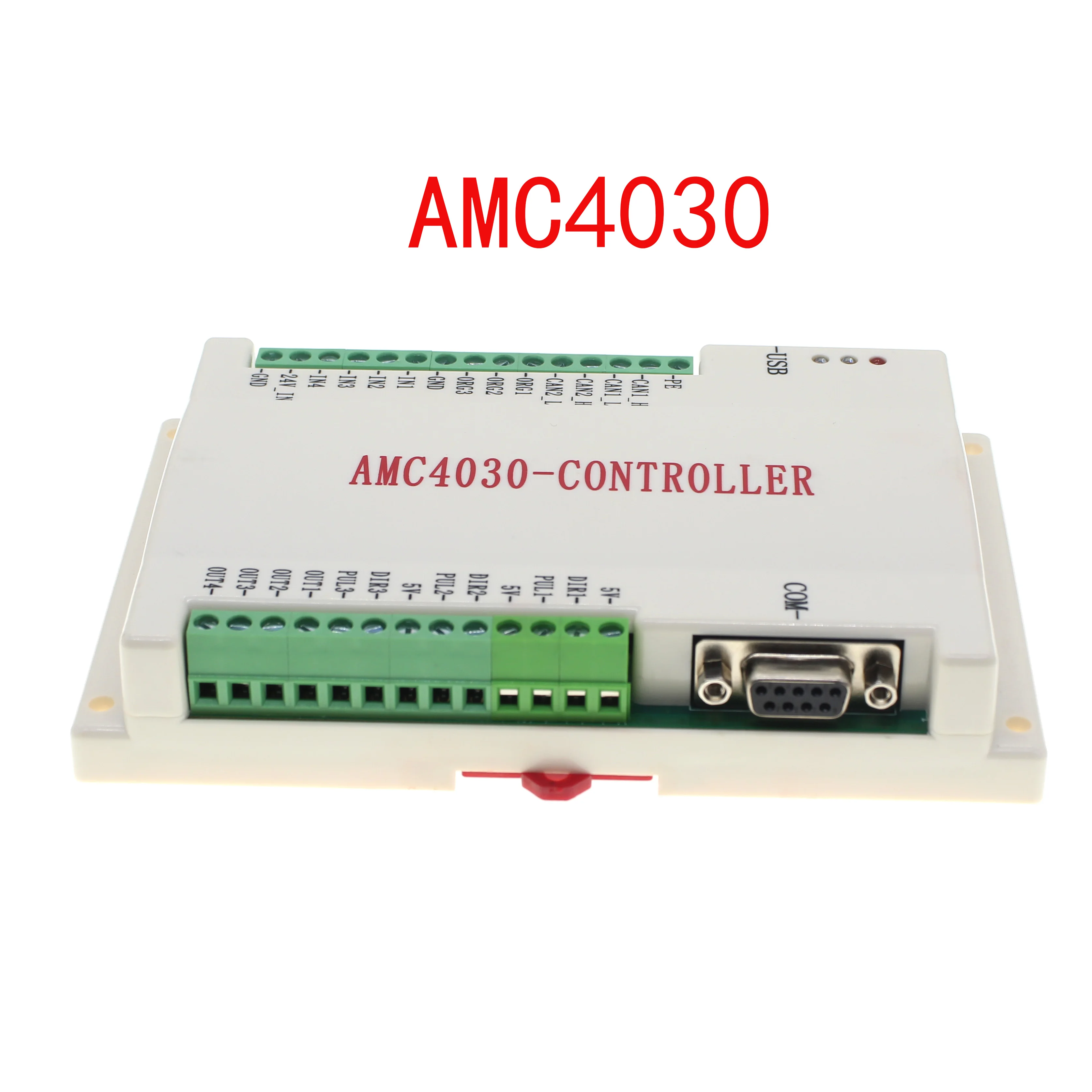 

New 3-axis Motion Controller High Quality AMC4030 Programmable Stepper Motor Segmented Motion Reciprocating Controller 24V