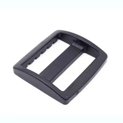 100pcs Plastic Tri Glides Slide 3 Bar Rectangle/Square Adjuster Buckle For Leather Craft Bag Shoulder Strap Belt Webbing 1-3.8cm