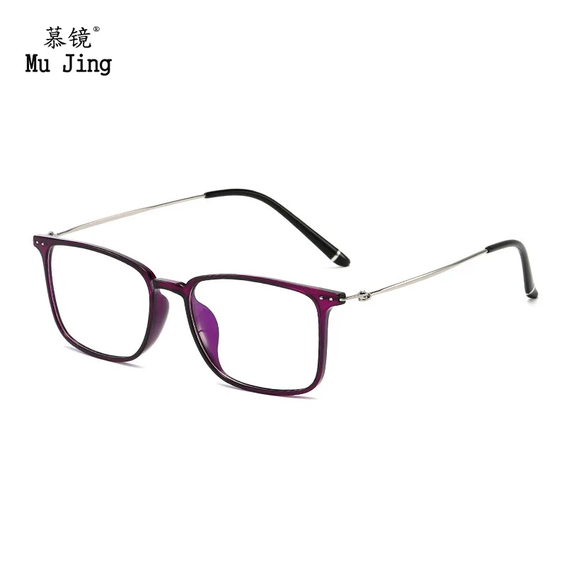 1 Vintage, anti-blue light radiation, metal frame, compatible with glasses, business men's glasses, plastic steel material,