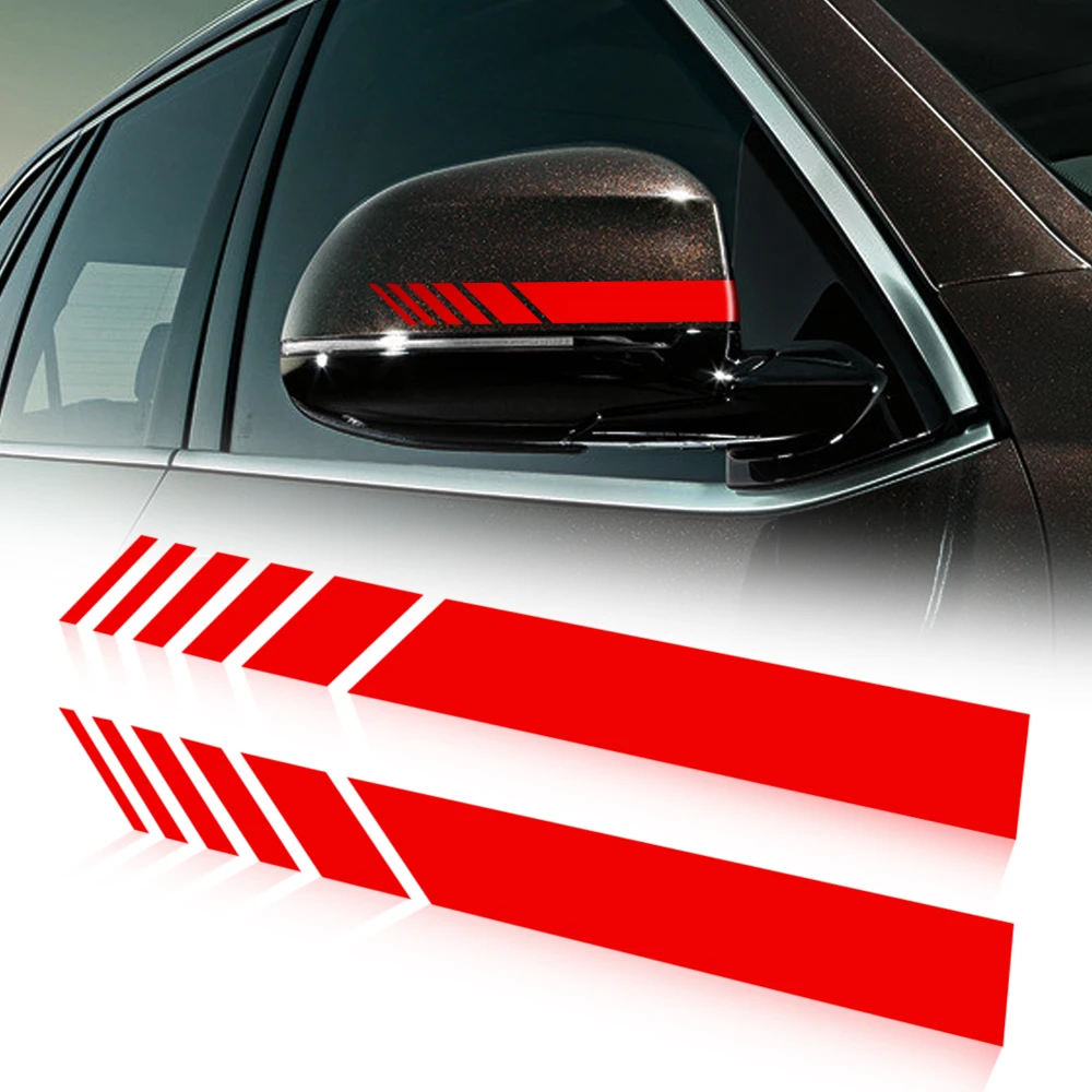 Car Rearview Mirror Side Decal Stripe Vinyl for Skoda Octavia 2 A7 A5 A4 Vrs Fabia 2 1 Rapid Yeti Superb 3 Felicia Citigo RS