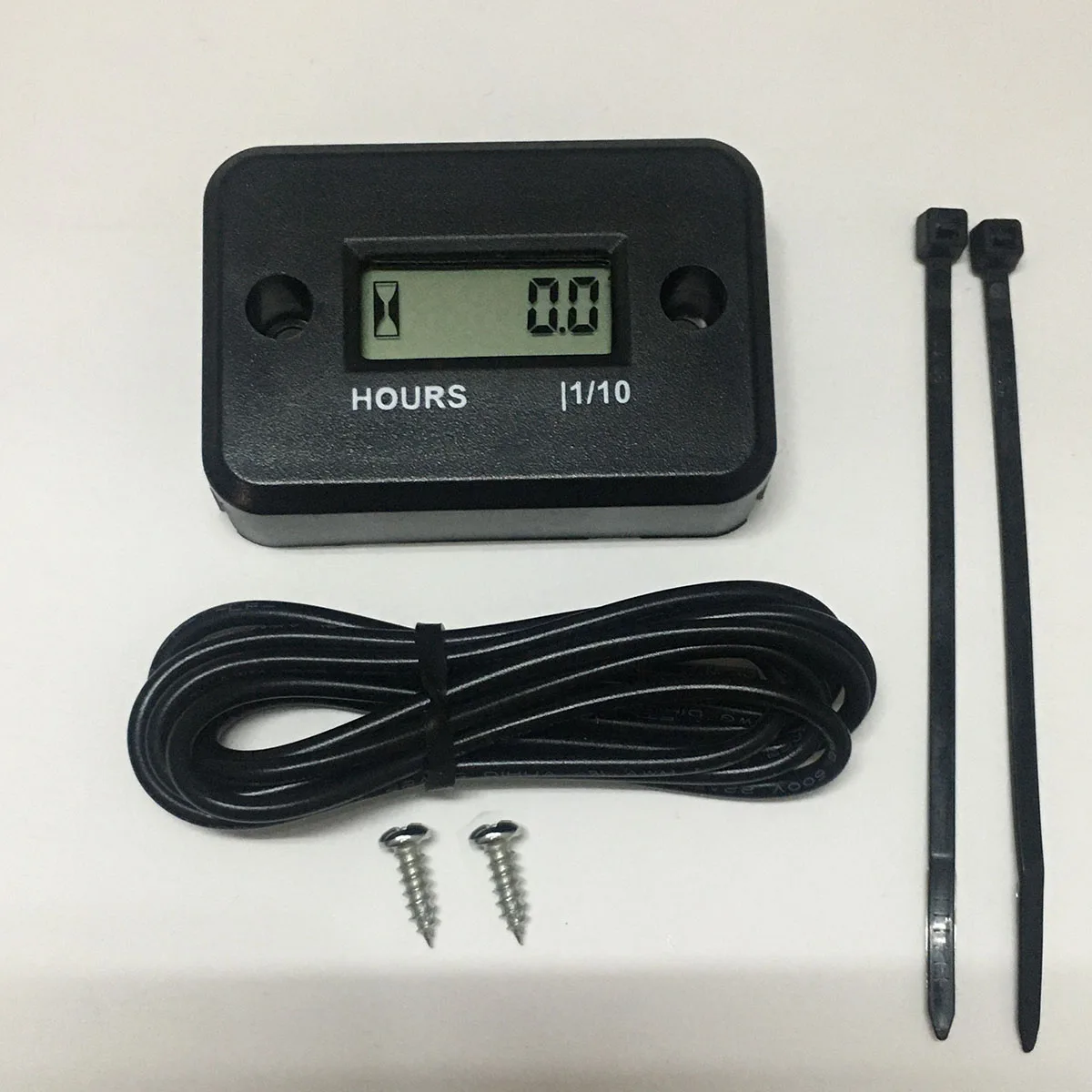 Waterproof Digital Hour Meter For Gas Engine Gauge ATV UTV Spark Plug Snowmobile Marine Motorcycle