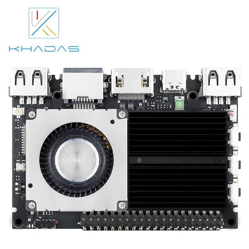 Khadas vim1 Basic Single Board Computer amlogic s905x Quad Core Development Board Arm 64bit Cortex-A53 WLAN ap6212 bt 4,2 2 8GB