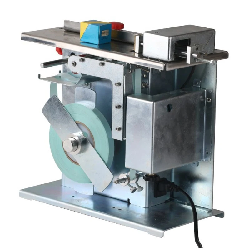 

Right-angle sealing labeling machine 220V carton/packing box corner sticking labeling machine Transparent tamper-proof sticking