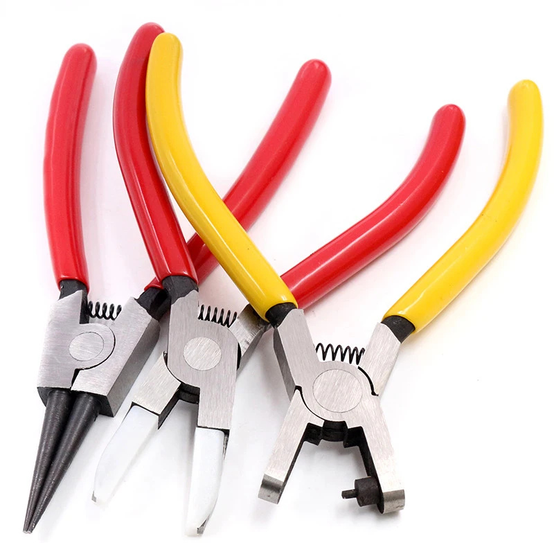 Multifunction Split Ring Opener Pliers Jewelry Beading Crimping Crimper Pliers Tool With Mini Diagonal Pliers DIY Hand Tools