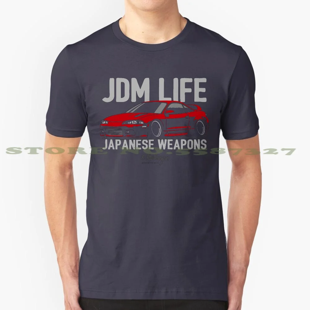 อาวุธญี่ปุ่น100% เสื้อยืดผ้าฝ้ายแท้รถยนต์ญี่ปุ่น jdm สปอร์ตแข่งรถแรลลี่