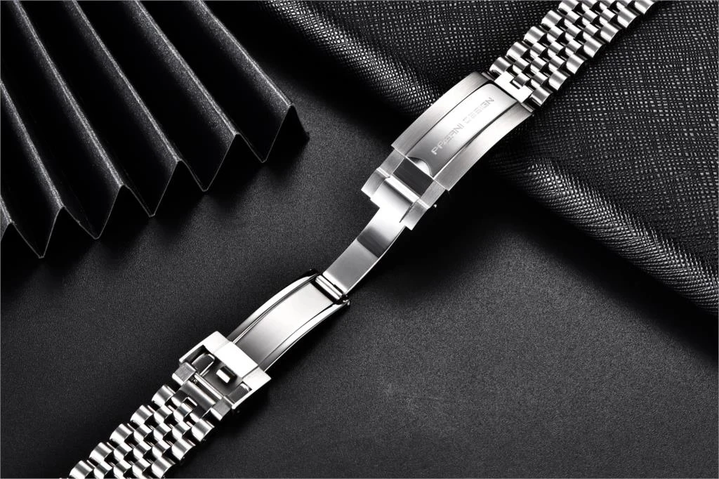 Pagani carefully designed stainless steel strap (suitable for PD1661, 1662, PD1651, PD1644) Tableband width 20mm, length 220mm