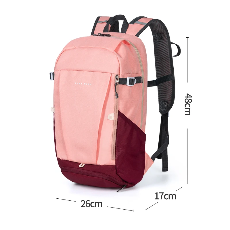 Playking-Foldable School Backpack for Men and Women, Light Weight, Casual Bag, Laptop Bag, Hiking, Travel, Outdoor Sport