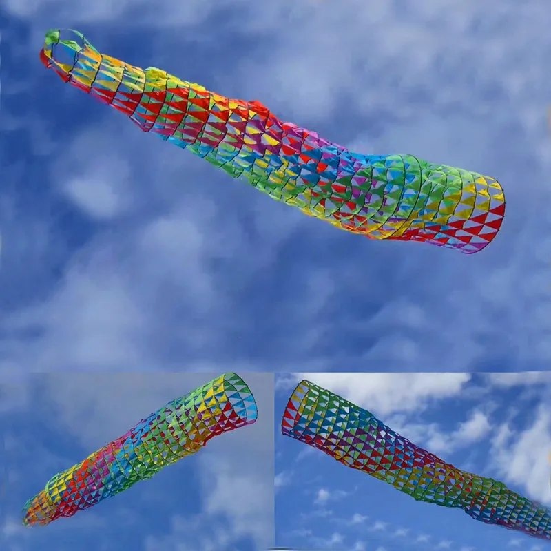 free shipping 5m kite windsock linha de pipa flying kite volantines cometas profesionales wind kite children volantines windsurf