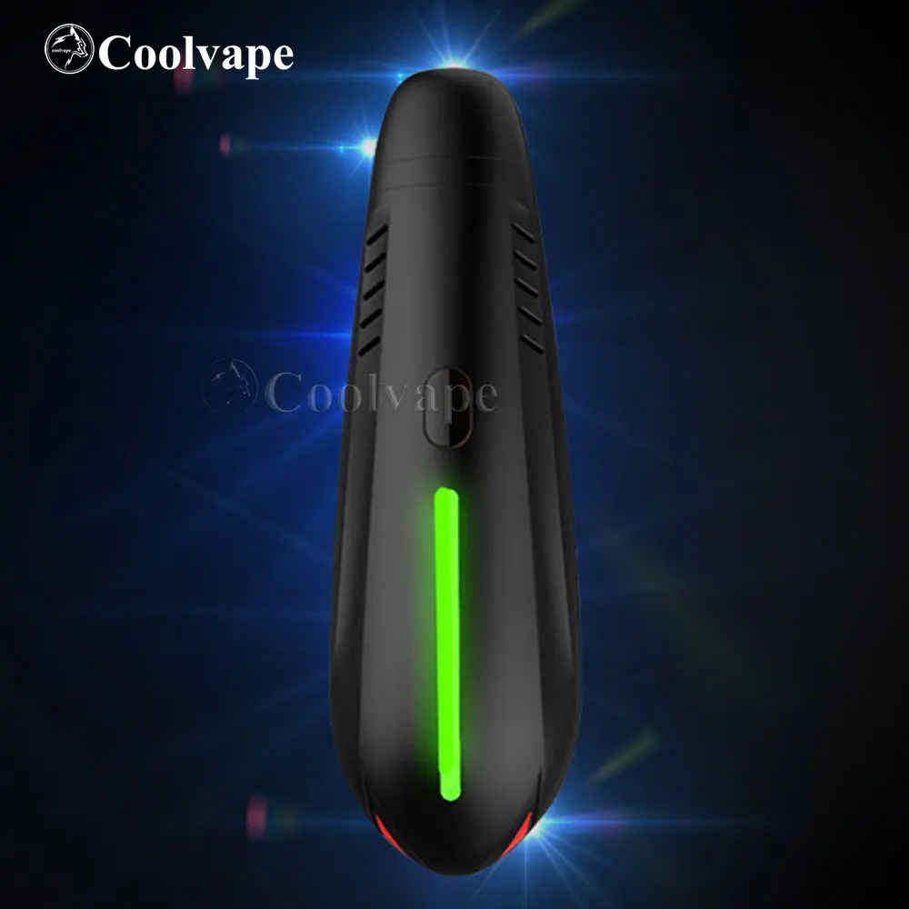 Wolf Coolvape SUBMARINE kit parownik do suchych ziół ceramiczna temperatura podgrzewania z diodami LED elektroniczne zestawy papierosów