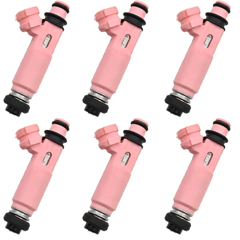 

6pc/lot Original 195500-4140 MR507376 fuel injector for Pajero Sport 6G72 3.0 V6 V73