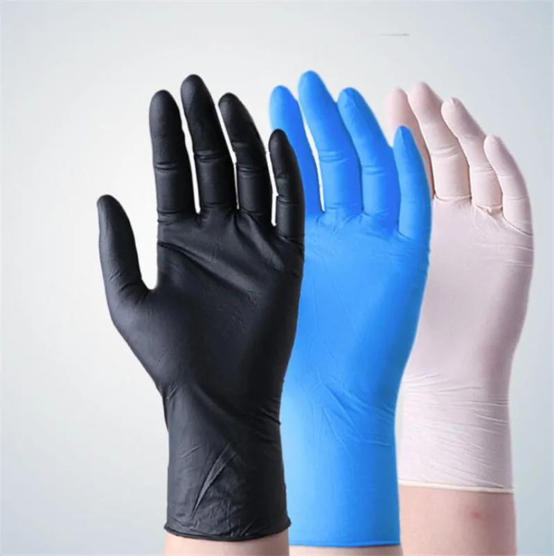 New 300pcs/lot Disposable Gloves Latex Cleaning Food Gloves Universal Household Garden Cleaning Gloves Home Cleaning Rubber