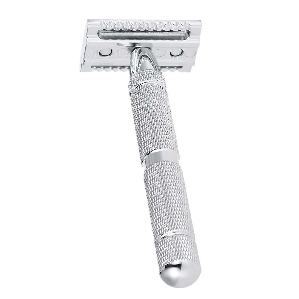 1pcs Stainless Steel Safety Razor Traditional Men's Double Edge Shaving Razor Manual Beard Razor Shaving Tool Men Person Care