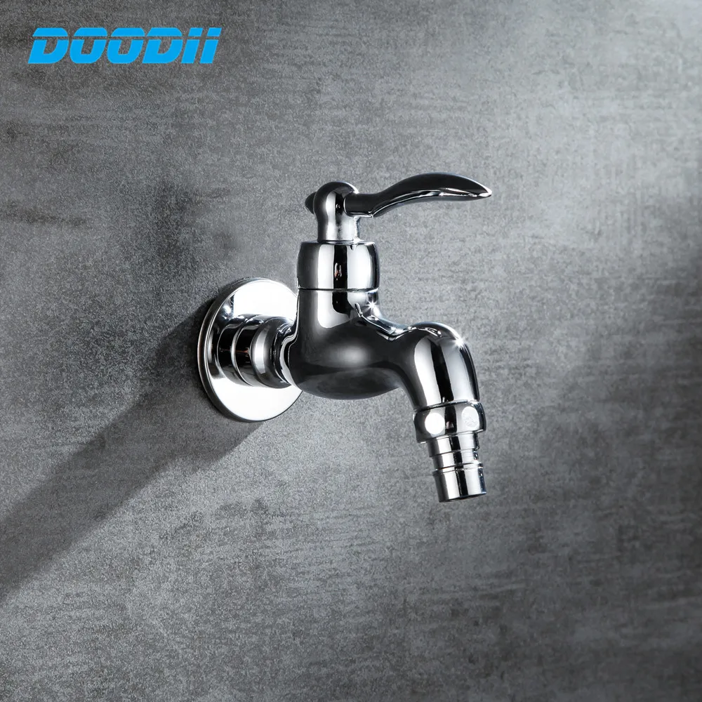 Doodii Zinc Alloy Bibcock,Decorative Outdoor Garden Faucet Washing Machine Faucet Small tap Free Shipping Torneira parede