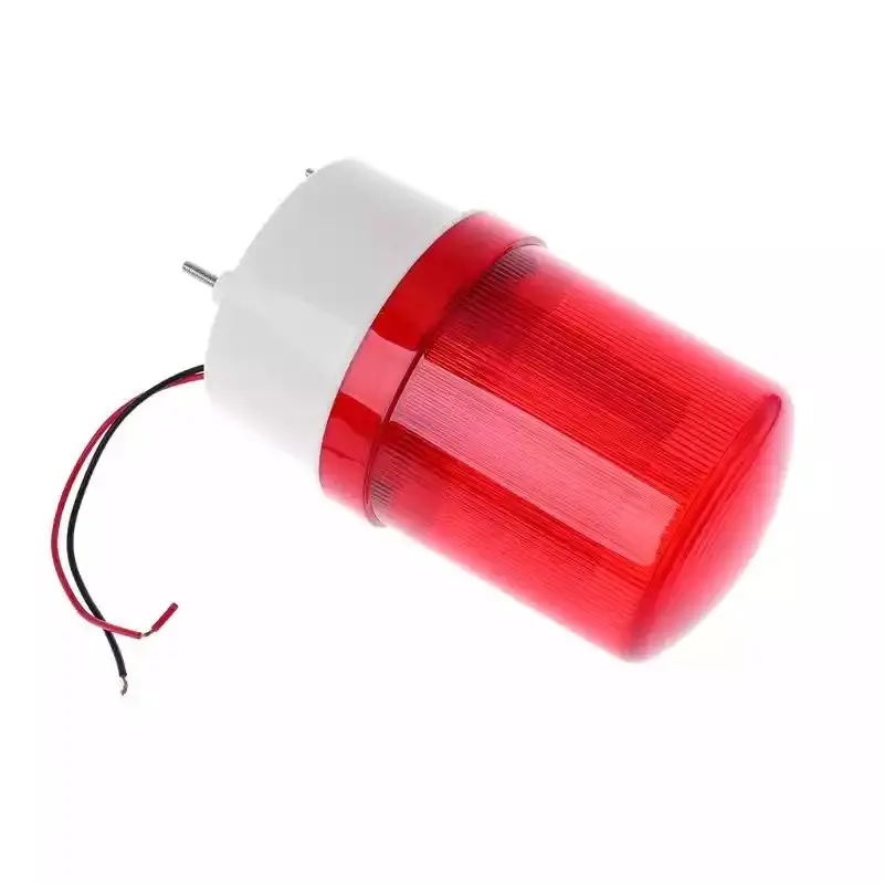 LTE-1101J sound and light alarm alarm light LED flashing rotating warning light 12V24V220V burst flashing light