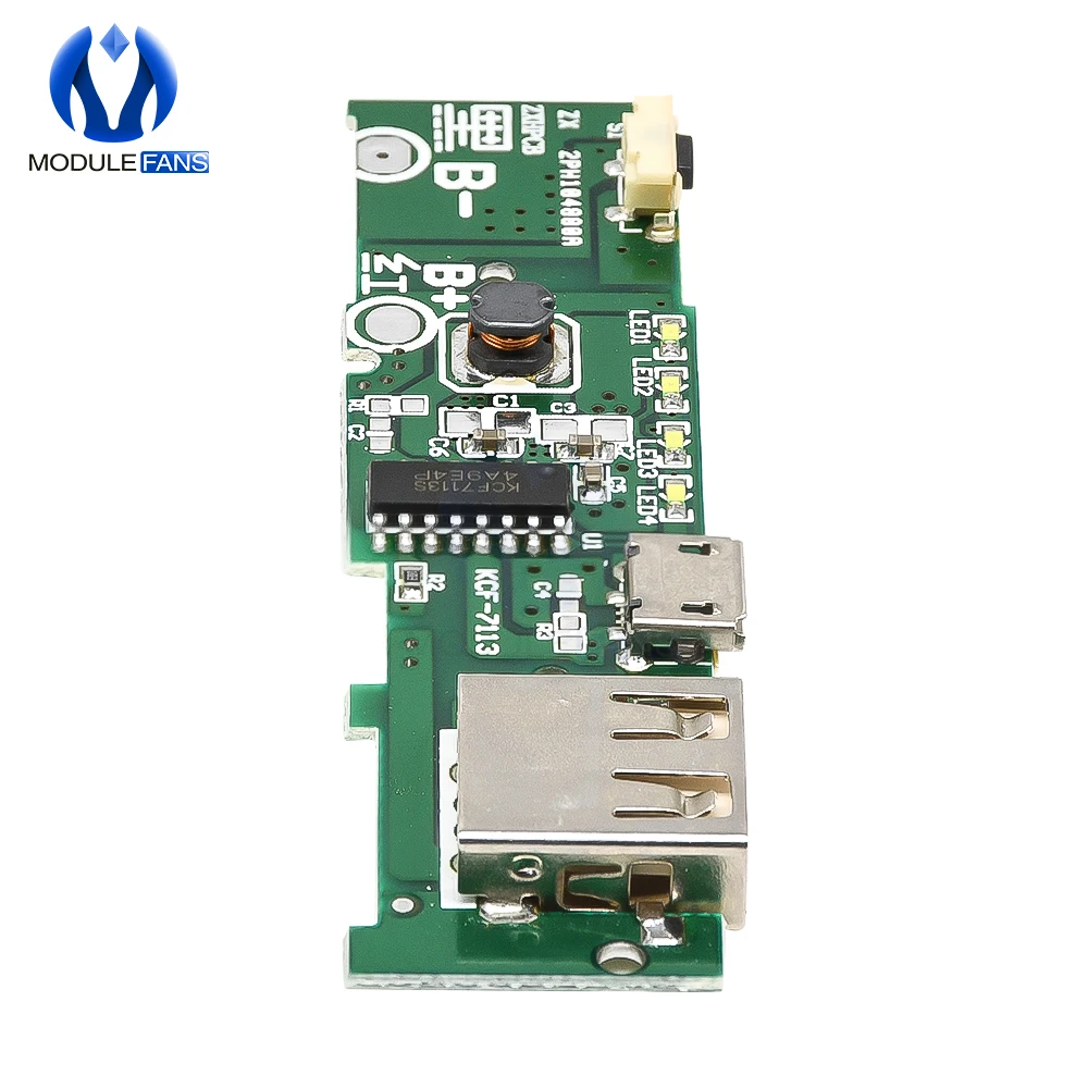 5V 1A Power Bank Charger Module Charging Circuit Board Step Up Boost Power Module For Xiaomi Mobile Power Bank DIY