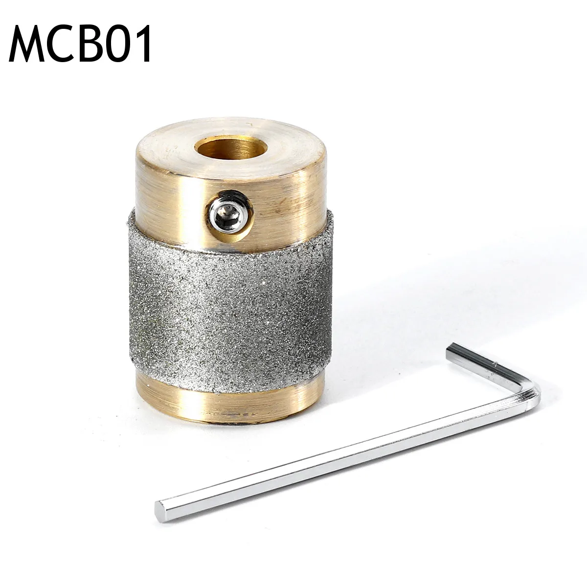 1" 1/4" 3/4" 1/8"" MCB01 MGB34 MCB18 MGB14 Brass core standard grit colored glass grinding machine