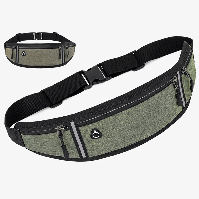 Professional Running Waist Bag Sports Belt Pouch Mobile Phone Case Men Women Hidden Pouch Gym Sports Bags Running Belt Pack