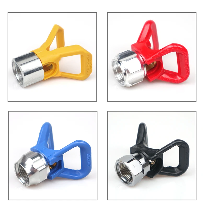 ZHUI TU High Quality Airless Nozzle Guard Universal Stainless Steel Paint Gun Flat Tip Nozzle Guard For 390/395/490/495