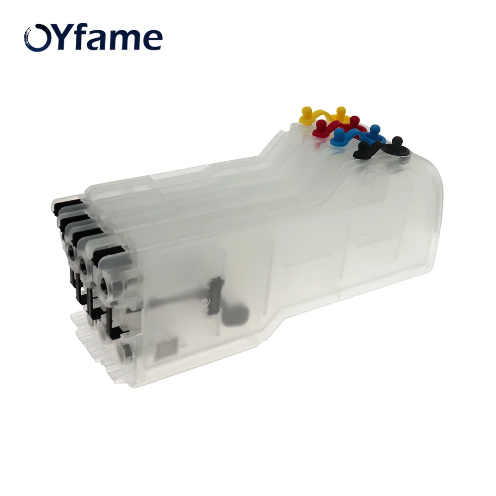 OYfame LC11 Cartridge LC38 LC11 LC61 LC65 LC67 LC980 Ink Cartridge For Brother DCP-J140W DCP-145C DCP-165C DCP-185C 195 Printer