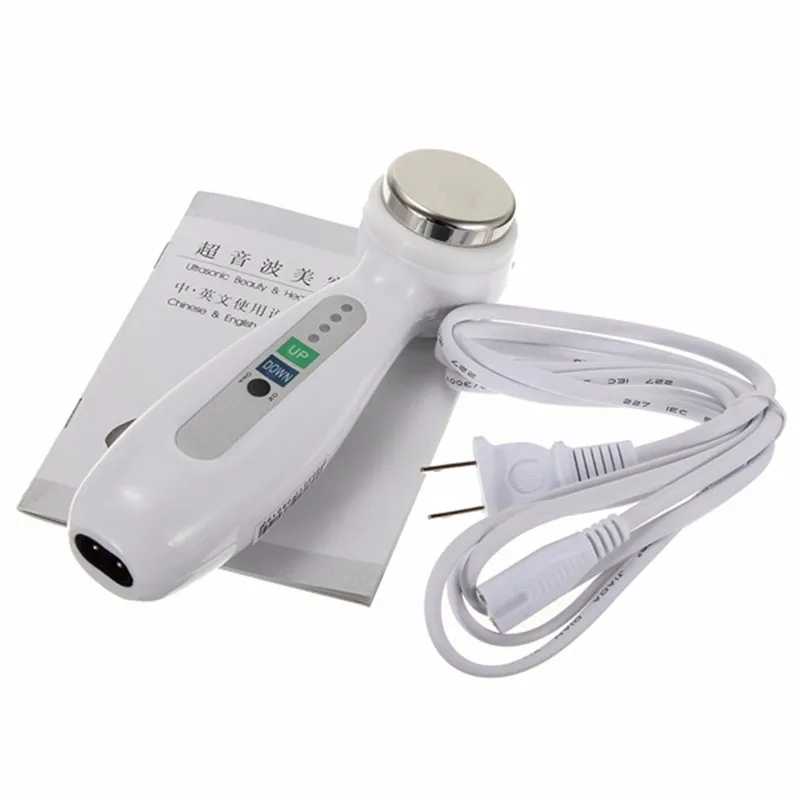 1Mhz Ultrasonic Facial Body Cleaner Massager Massage Skin Care Pain Therapy Clean Face Rejuvenation Wrinkle Beauty Equipment