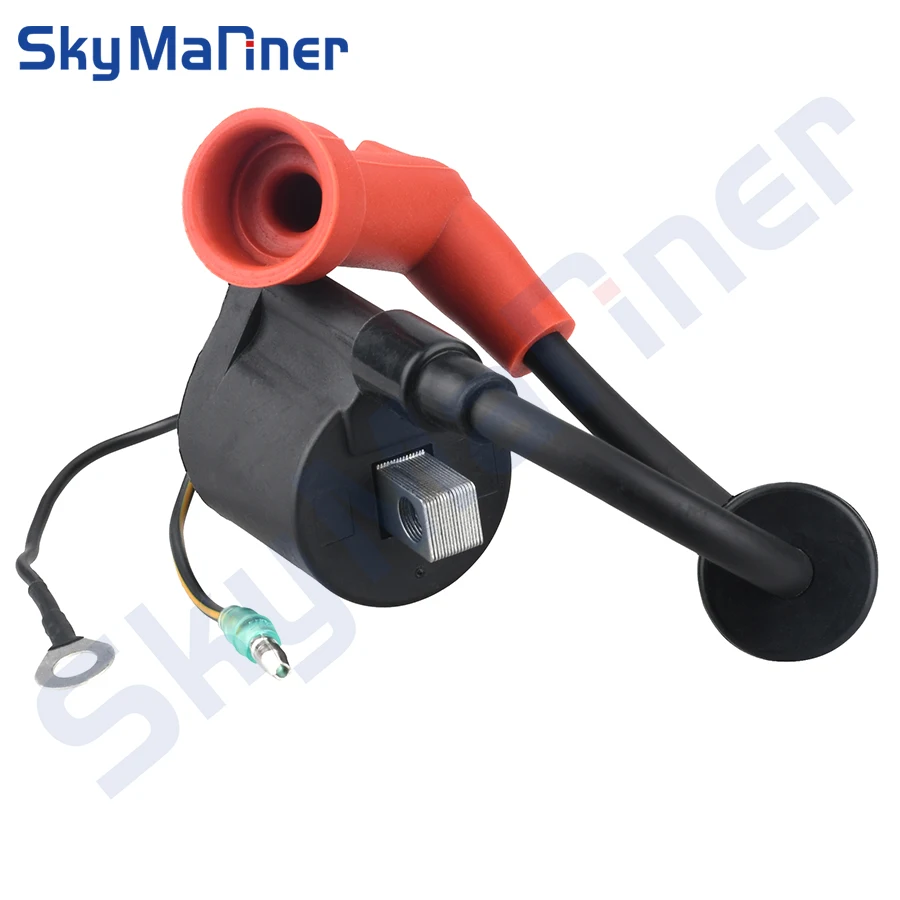 66T-85570 Ignition Coil Replaces For YAMAHA Outboard Motor 40HP E40X 40XWT Parsun 40HP 66T-85570-00 T40-05090100 Boat Engine