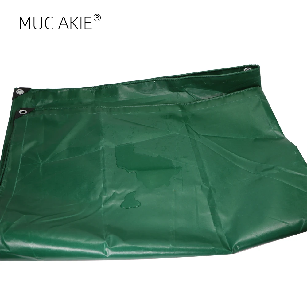 Plandeki namiotowe Tarps Shade żagle Heavy Duty z oczkami powłoka pcv Tarp arkusz przeciwdeszczowy tkaniny ochrony przeciwsłonecznej Wear-plandeka