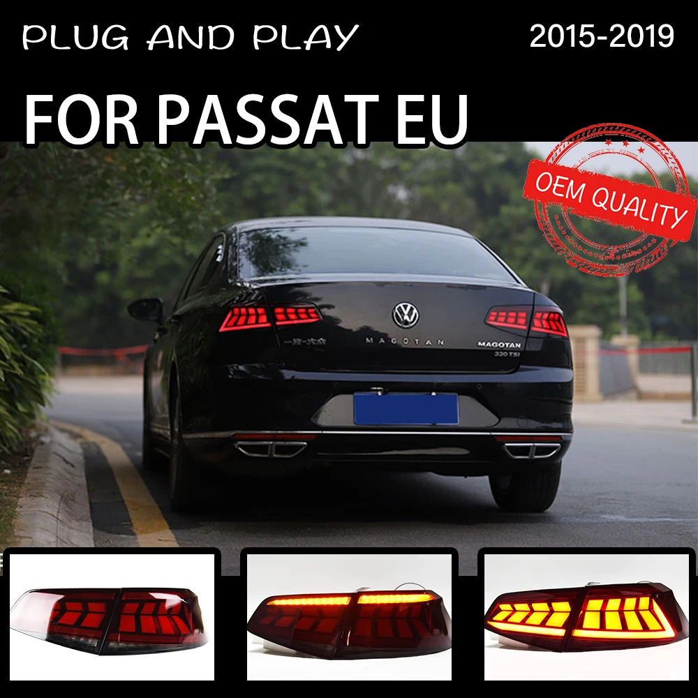

Задняя фара для VW Passat EU B8 2015-2019 Passat светодиодный ние фары Противотуманные фары Дневные ходовые огни DRL тюнинг автомобильные аксессуары