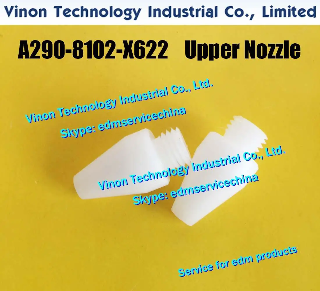 

(2 шт. в упаковке) Φ edm верхняя головка трубы F131 для Fanuc A,B,C,iA,iB,iC,iD станка edm Nozzle A2908102X622, A290.8102.X622