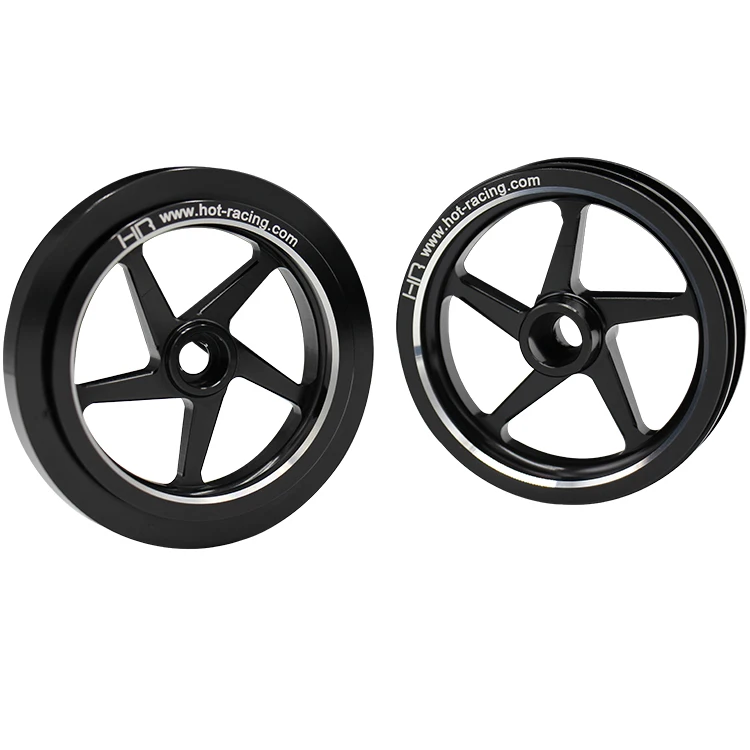 

HR 5-Spoke Aluminum Wheel Hub Set for Kyosho 1/8 Hanging on Racer Motorcycle NSR500