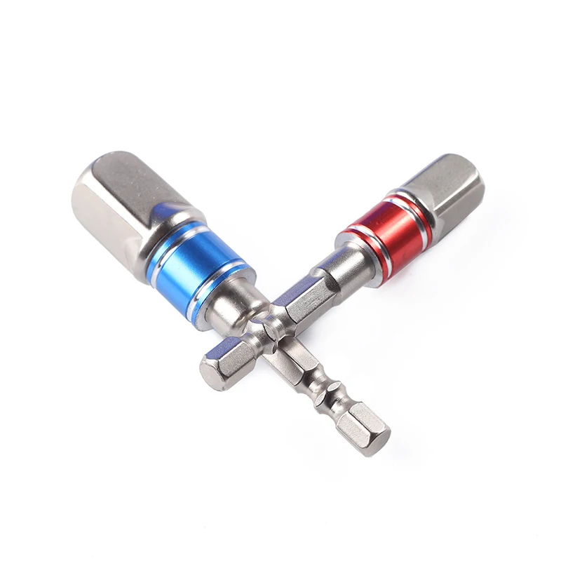 3Pcs Impact Grade Socket Adapter Set Turns Power Drill Into High Speed Nut Driver 1/4'' Hex Shank 1/4