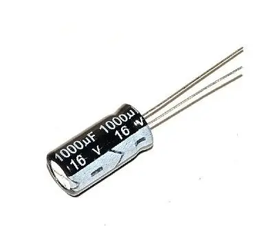 50PCS 1000uF 16V 105C Radial Electrolytic Capacitor diy electronics