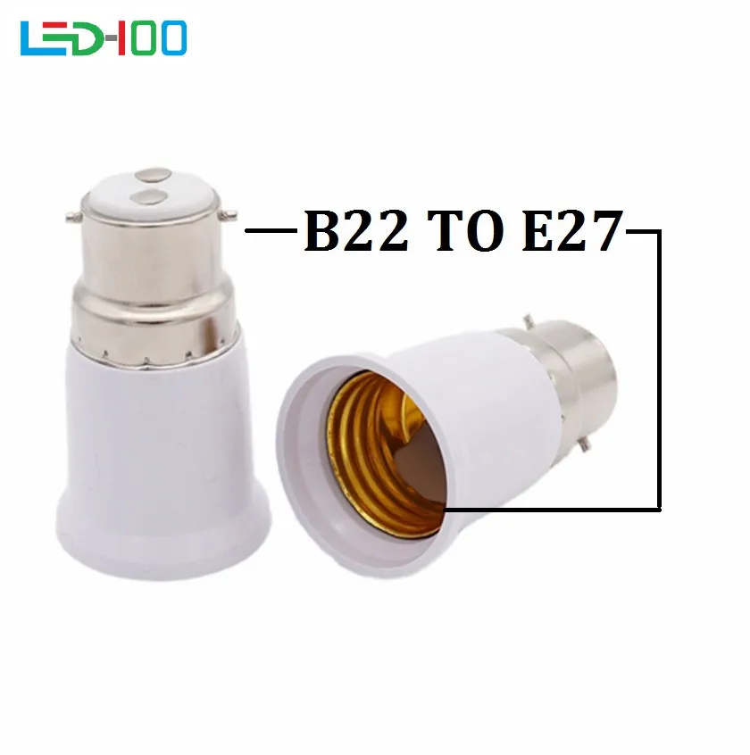 

B22 to E27 Socket Lighting Accessories base Socket Adapter Converter